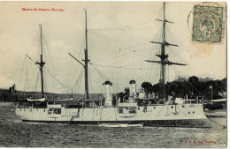 Navire De Guerre Kersaint Circulée En 1910 - Warships