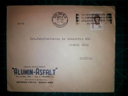 ARGENTINE, Enveloppe Appartenant à "Alumin-Asfalt, Soc. De Resp. Ltda." Circulé Avec Une Banderole Disant "N'envoyez Pas - Usados