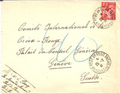 1G4 --- 13 PORT DE BOUC Pour Croix-Rouge Genève Iris - Guerra De 1939-45
