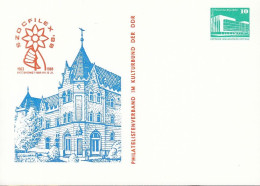 DDR PP 18, Ungebraucht, SCOCPHILEX, Kecskemet, 1988 - Cartoline Private - Nuovi