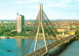 72702395 Riga Lettland Gorki Bridge  Riga - Letonia