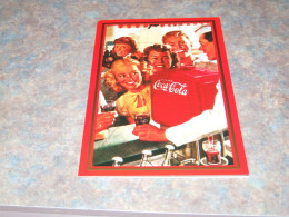 75721-       DOUBLE CARD CA. 11,5 X 17 CM. - COCA COLA - Werbepostkarten