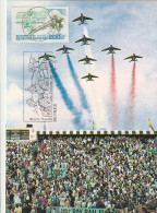 Carte Maximum -  Création Jean Claude Sizier 5 Juin 1988 Hommage Au Pilote Roland Garros - Andere & Zonder Classificatie