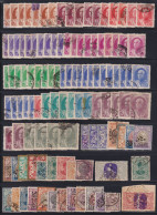 Collection Of Persia (Iran) - Pahlavi & Qajar - Group Of Used Stamps - Collections (without Album)