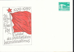 DDR PP 18, Ungebraucht, Die Fahne Von Kriwoi Rog, 1989 - Cartoline Private - Nuovi