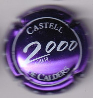 PLACA DE CAVA CASTELL DE CALDERS 2000 (CAPSULE) Viader:10300 - Schuimwijn