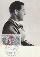 Carte Maximum -  Henri Guillaumet 1902-1940 - Piloten