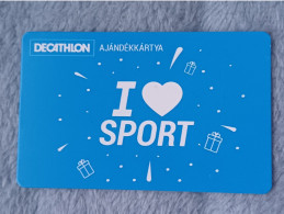 GIFT CARD - HUNGARY - DECATHLON 41 - I LOVE SPORT - Gift Cards