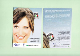(B5) Mind In Italy, CNR Consiglio Nazionale Ricerche, Reg. Lombardia, Promocard 8283 (1 Cart. F-r) - Advertising