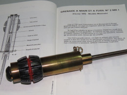 SUPERBE GRENADE A MAIN ET A FUSIL ANGLAISE N°2 MKI 1915 ! - Decorative Weapons