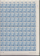 100   Timbres **  Rheinland Pfalz  50  Pf Bleu  Coin Daté  1948 Feuille Entière Zone Française   Rhénanie-Palatinat - Renania-Palatinato