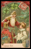 * CP GAUFREE * DOREE * DORURE * JOYEUX NOEL * SANTA CLAUS * ENFANTS * CADEAUX * 1907 - Santa Claus