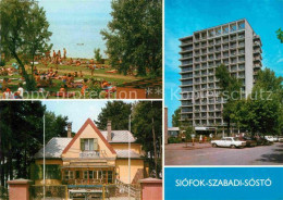 72701079 Siofok Szabadi Sosto Badestrand Hotel Gaststaette Budapest - Hungary