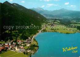 72701019 Walchsee Tirol Sommer Und Wintererholungsort Alpenpanorama Fliegeraufna - Sonstige & Ohne Zuordnung