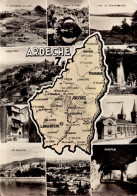 ARDECHE  _ MULTI-VUES - Mapas