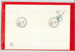 SVEZIA SVERGE - FDC 1975 -  DANZA Sulle PUNTE - BALETT - Danza