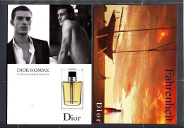 (B1a) Dior, Fahrenheit, Dior Homme, Promocard 2215,5667 - Publicidad