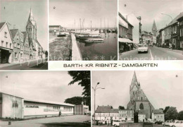 72700869 Barth Dammstrasse Segel-Hafen Thaelmannstrasse Marktplatz Kirche Barth - Barth