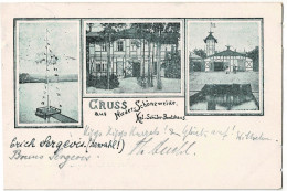 Gruss Aus Nieder-Schöneweide  Circulée En 1901 - Autres & Non Classés