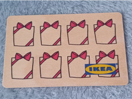 GIFT CARD - HUNGARY - IKEA - 2016 - PRESENTS - Tarjetas De Regalo