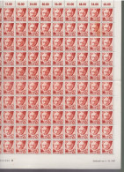 200   Timbres **  Rheinland Pfalz  60 Pf Et 2 Pf  Beethoven  Feuille Entière Coin Daté 1947 - Rijnland-Palts