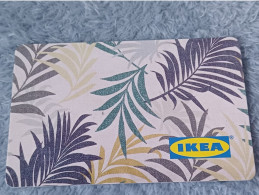GIFT CARD - HUNGARY - IKEA - 2017 - LEAVES - Cartes Cadeaux