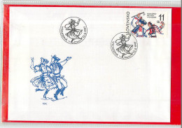 SLOVACCHIA - SLOVENSKO - FDC 1997   FOLKLORE - Tanz