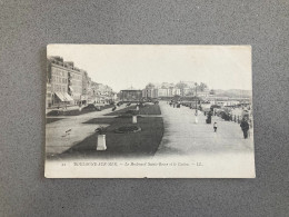 Boulogne-sur-Mer Le Boulevard Sainte-Beuve Et Le Casino Carte Postale Postcard - Boulogne Sur Mer