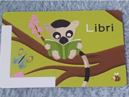 GIFT CARD - HUNGARY - LIBRI 23 - BUTTERFLY - BEE - CARTOON - Gift Cards