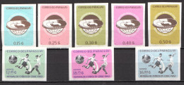 Paraguay MNH Imperforated Set - 1962 – Chile