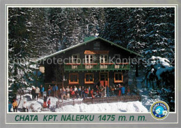 72700081 Vysoke Tatry Chata Kpt Nalepku Berghuette Hohe Tatra Im Winter Banska B - Eslovaquia