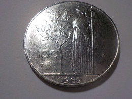 ITALIE   100 Lire   Année 1969 - 100 Lire