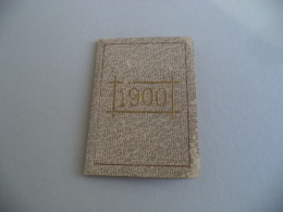 Calendrier Pour L'An 1900 Petit Carnet Papeterie Imprimerie Brocard & Gaudron 89 Rue Richelieu Paris - Petit Format : ...-1900