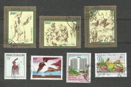 CONGO N°702 à 704, 706, 717, 746, 787 Cote 4.55€ - Used