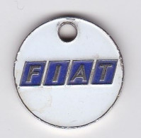 Jeton De Caddie En Métal - Fiat - Automobiles - Einkaufswagen-Chips (EKW)