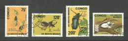 CONGO N°907 à 910 Cote 4.10€ - Afgestempeld