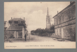 CP - 33 - Cussac - Route De Bordeaux-Soulac - Autres & Non Classés