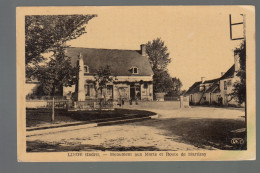 CP - 36 - Lingé - Route De Martizay - Monument Aux Morts - Sonstige & Ohne Zuordnung