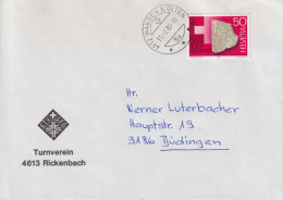 Motiv Brief  "Turnverein Rickenbach B.Olten"        1985 - Cartas & Documentos