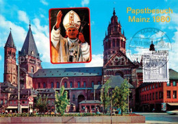 72699486 Mainz Rhein Dom Papst Mainz Rhein - Mainz