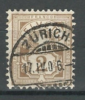 SBK 80, Mi 82  O Zürich - Used Stamps