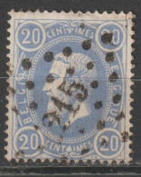 N° 31 LP. 215 Leuze - 1869-1883 Leopold II