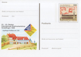 Germany Deutschland 1998 Kloster Maulbronn, Briefmarkenborse Sindelfingen - Postcards - Mint