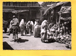 LE SOUK Des POTIERS  Paysage Et Scènes Du  MAROC    ( 21671 ) - Sonstige & Ohne Zuordnung