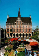 72698340 Bocholt Westfalen Histor Rathaus Mit Blumenmarkt Bocholt - Bocholt