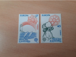 TIMBRES  ANDORRE  ESPAGNOL    ANNEE   1986   N  178  /  179     NEUFS  LUXE** - Nuevos