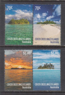 2015 Cocos (Keeling) Islands Uninhabited Islands Complete Set Of 2 Pairs MNH - Isole Cocos (Keeling)
