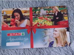 GIFT CARD - HUNGARY - SPAR 03 - WOMAN - Cartes Cadeaux