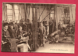 C.P. Charleroi   = Université  Du Travail  : 1re  Salle  De  Machine-outils - Charleroi