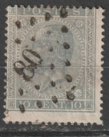 N° 17 LP. 80  Chenée - 1865-1866 Profiel Links